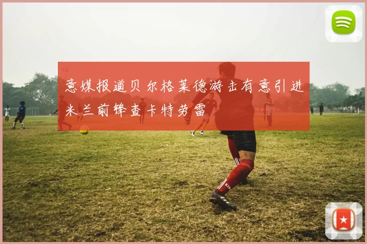 意媒报道贝尔格莱德游击有意引进米兰前锋查卡特劳雷